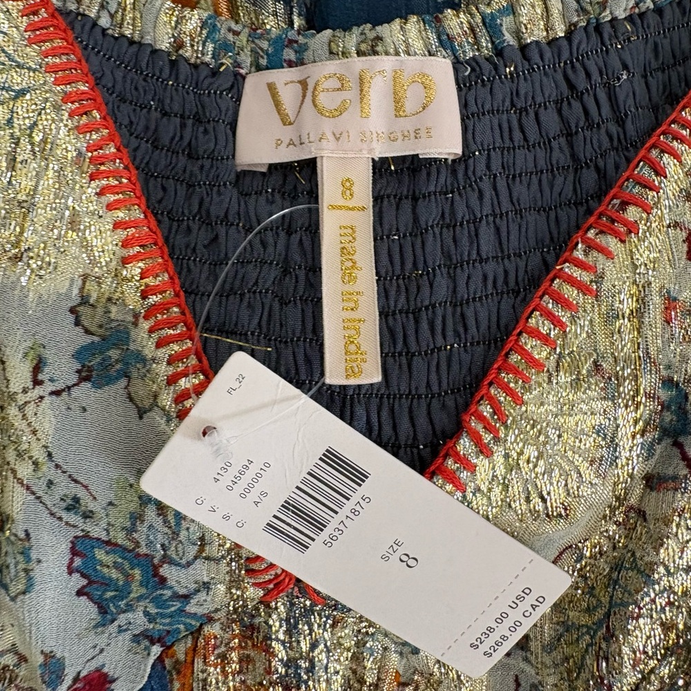 NWT Anthropologie Verb Floral Maxi Dress - Picture 10 of 11